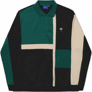 hélas sweatshirt polo banks (green/multico)