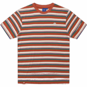 hélas tee shirt classic striped (brown)
