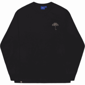 hélas tee shirt long sleeves umb coog (black)