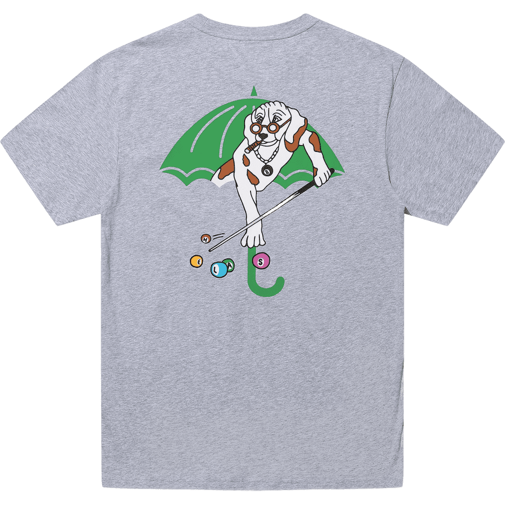 hélas tee shirt pooldog (heather grey) hélas tee shirt pooldog (heather grey)