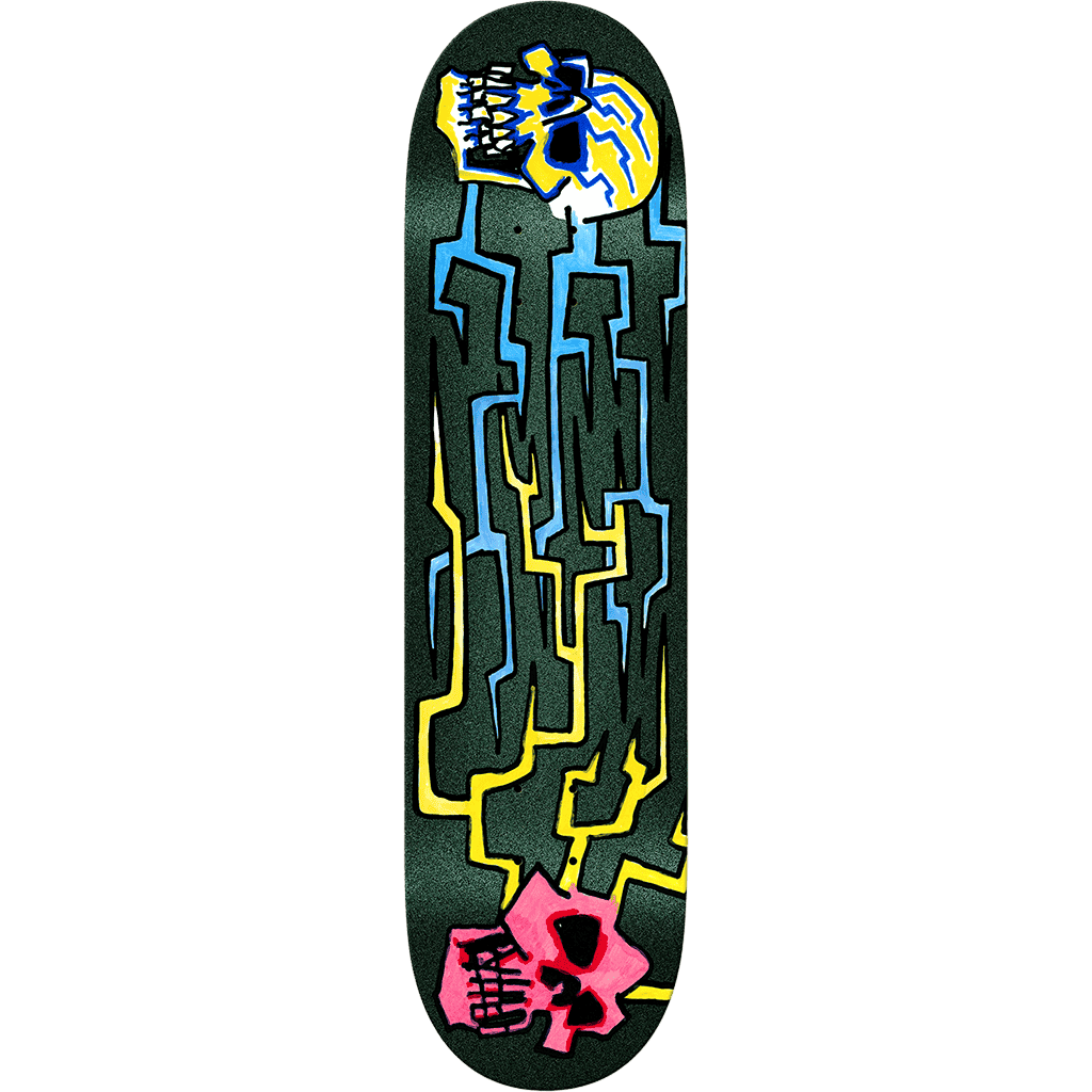 krooked board twin tail slick skull bolt bobby worrest 8.3