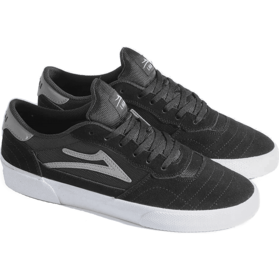 lakai shoes cambridge (black/grey/suede) lakai shoes cambridge (black/grey/suede)