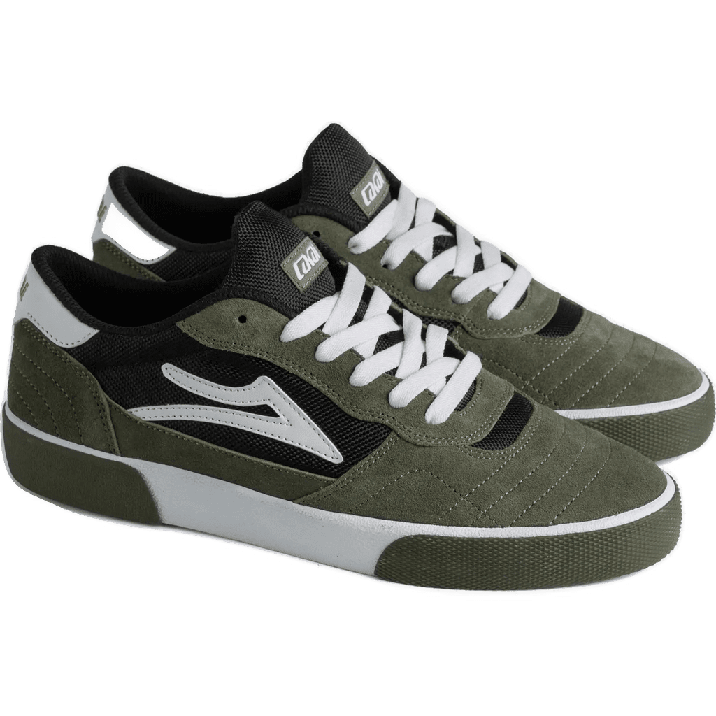 lakai shoes cambridge (covert/green/black/white) lakai shoes cambridge (covert/green/black/white)