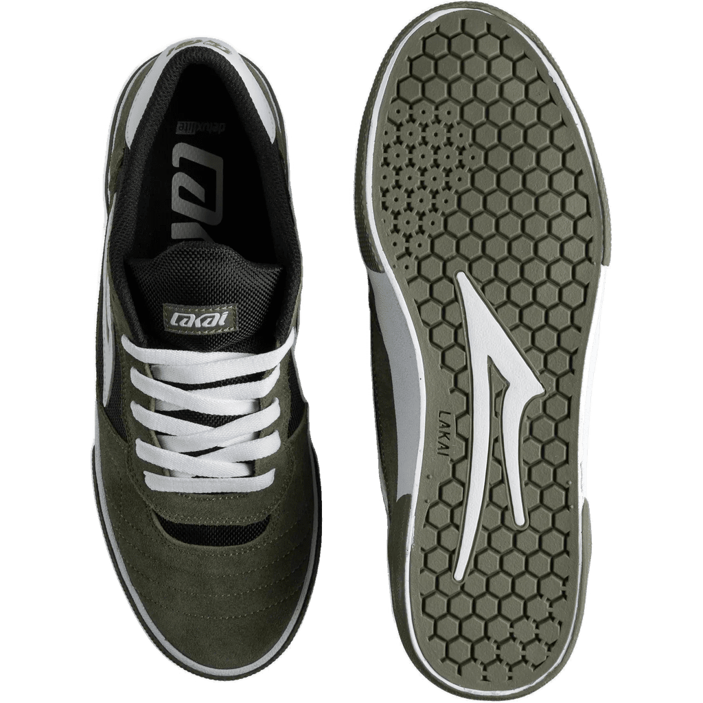 lakai shoes cambridge (covert/green/black/white) lakai shoes cambridge (covert/green/black/white)
