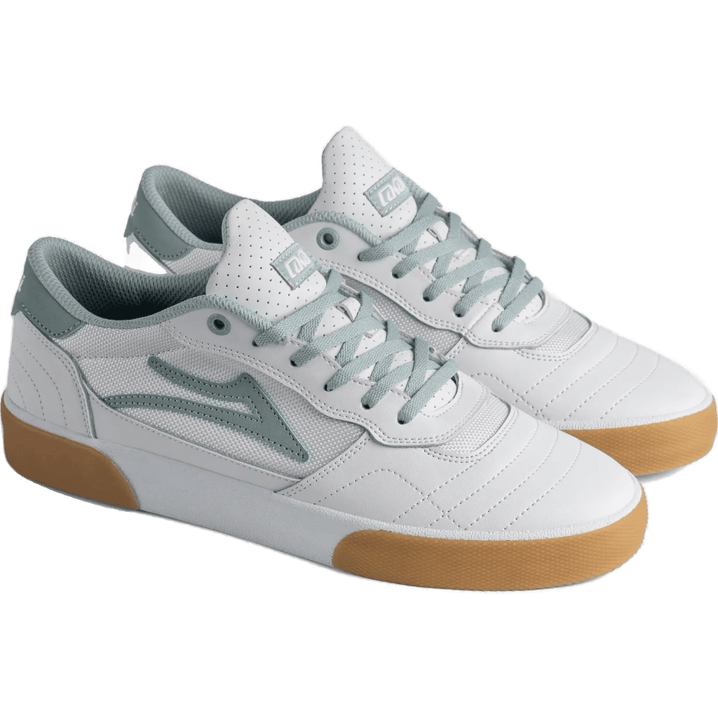 lakai shoes cambridge elite (white/leather/grey/mist) lakai shoes cambridge elite (white/leather/grey/mist)