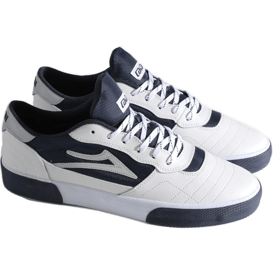 lakai shoes cambridge (white/leather/navy/reflective) lakai shoes cambridge (white/leather/navy/reflective)