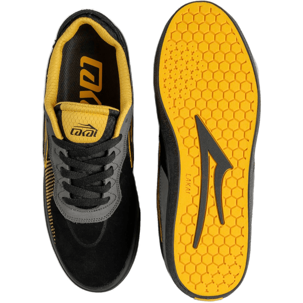 lakai shoes essex (black/yellow/gray) lakai shoes essex (black/yellow/gray)