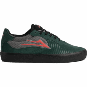 lakai shoes essex (spruce/black/coral)