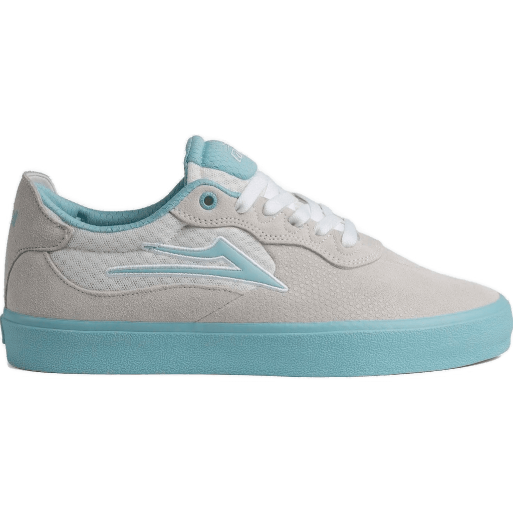 lakai shoes essex (white/suede/aqua) lakai shoes essex (white/suede/aqua)