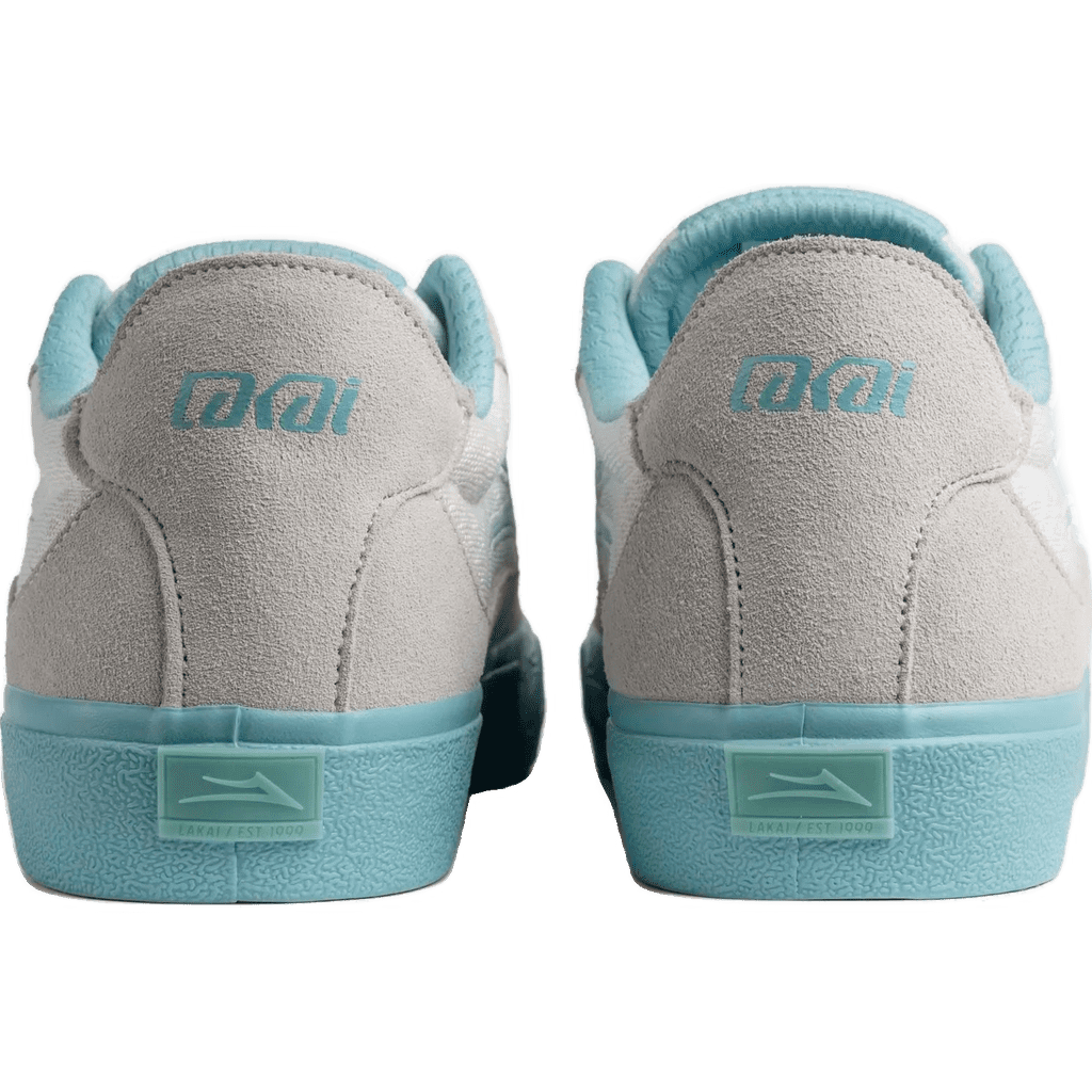 lakai shoes essex (white/suede/aqua) lakai shoes essex (white/suede/aqua)