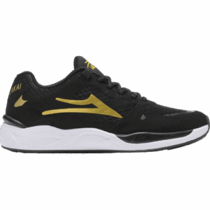 lakai shoes evo 2 0 (black/gold/suede)