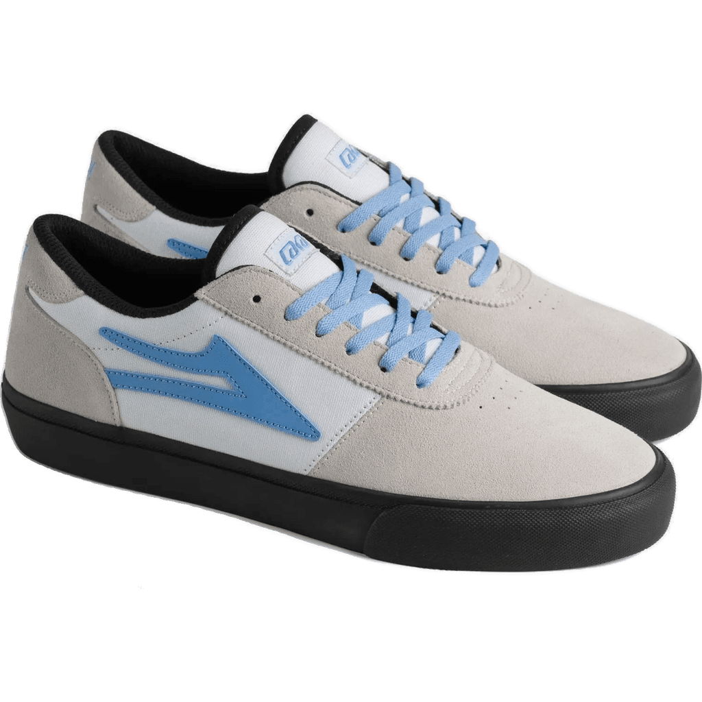 lakai shoes manchester (white/black/sky) lakai shoes manchester (white/black/sky)