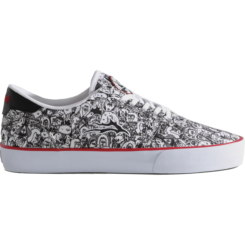 lakai shoes manchester (white/canvas/print) lakai shoes manchester (white/canvas/print)