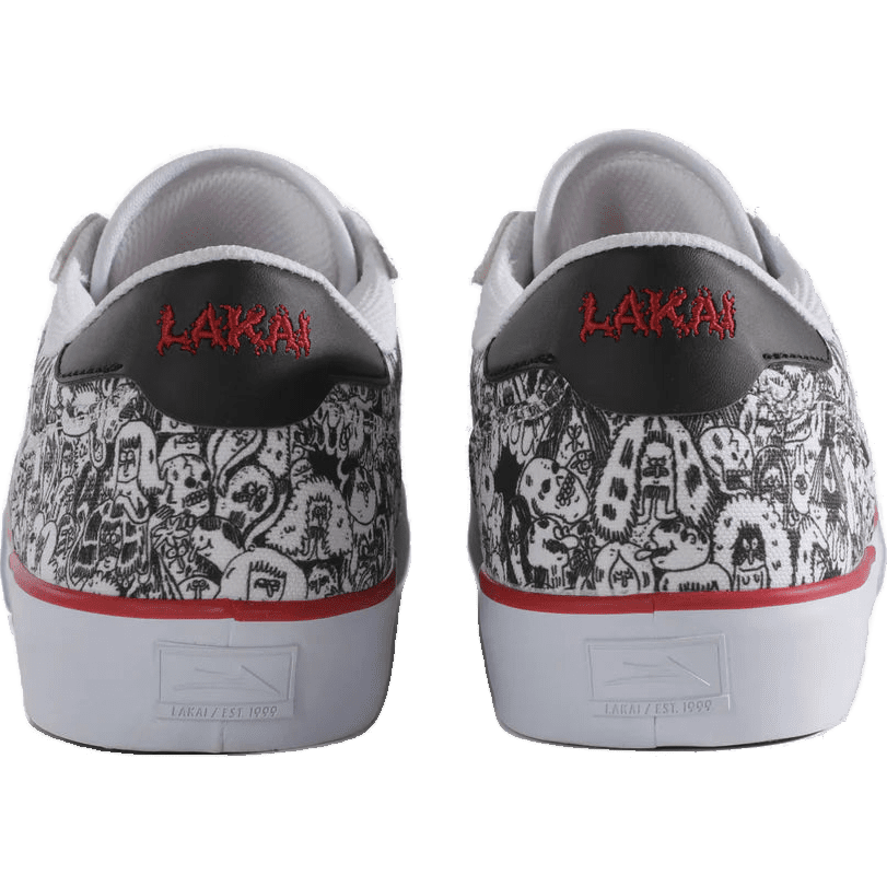 lakai shoes manchester (white/canvas/print) lakai shoes manchester (white/canvas/print)