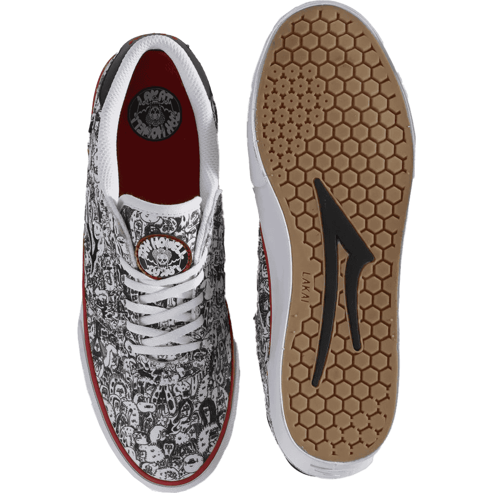 lakai shoes manchester (white/canvas/print) lakai shoes manchester (white/canvas/print)