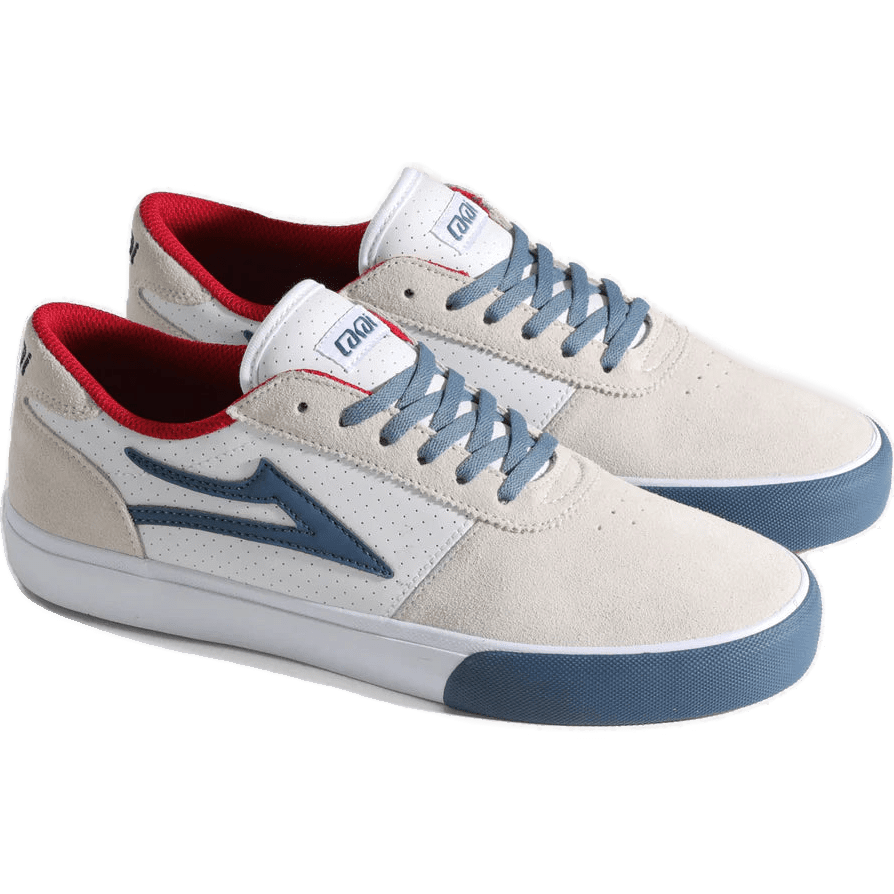 lakai shoes manchester (white/suede/navy/perf) lakai shoes manchester (white/suede/navy/perf)