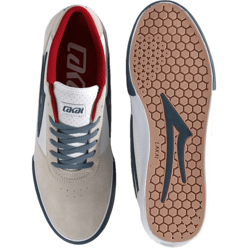 lakai shoes manchester (white/suede/navy/perf) lakai shoes manchester (white/suede/navy/perf)