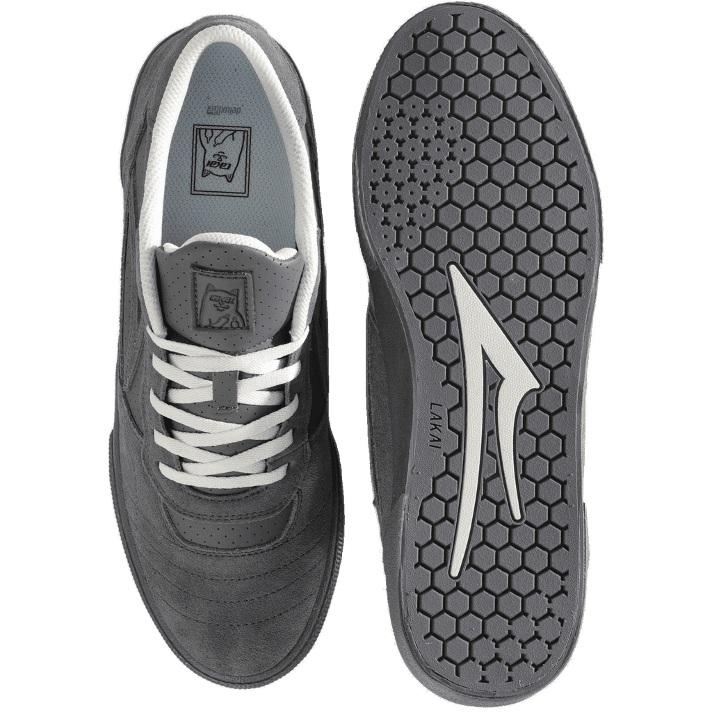 lakai shoes ripndip cambridge (grey/suede) lakai shoes ripndip cambridge (grey/suede)