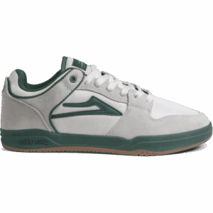 lakai shoes telford low elite (white/suede/cordura/spruce)