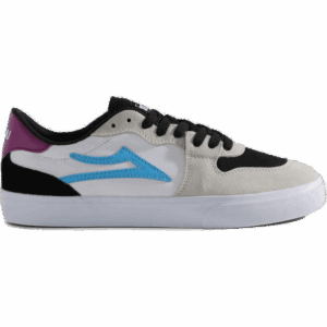 lakai shoes york (white/black/suede)