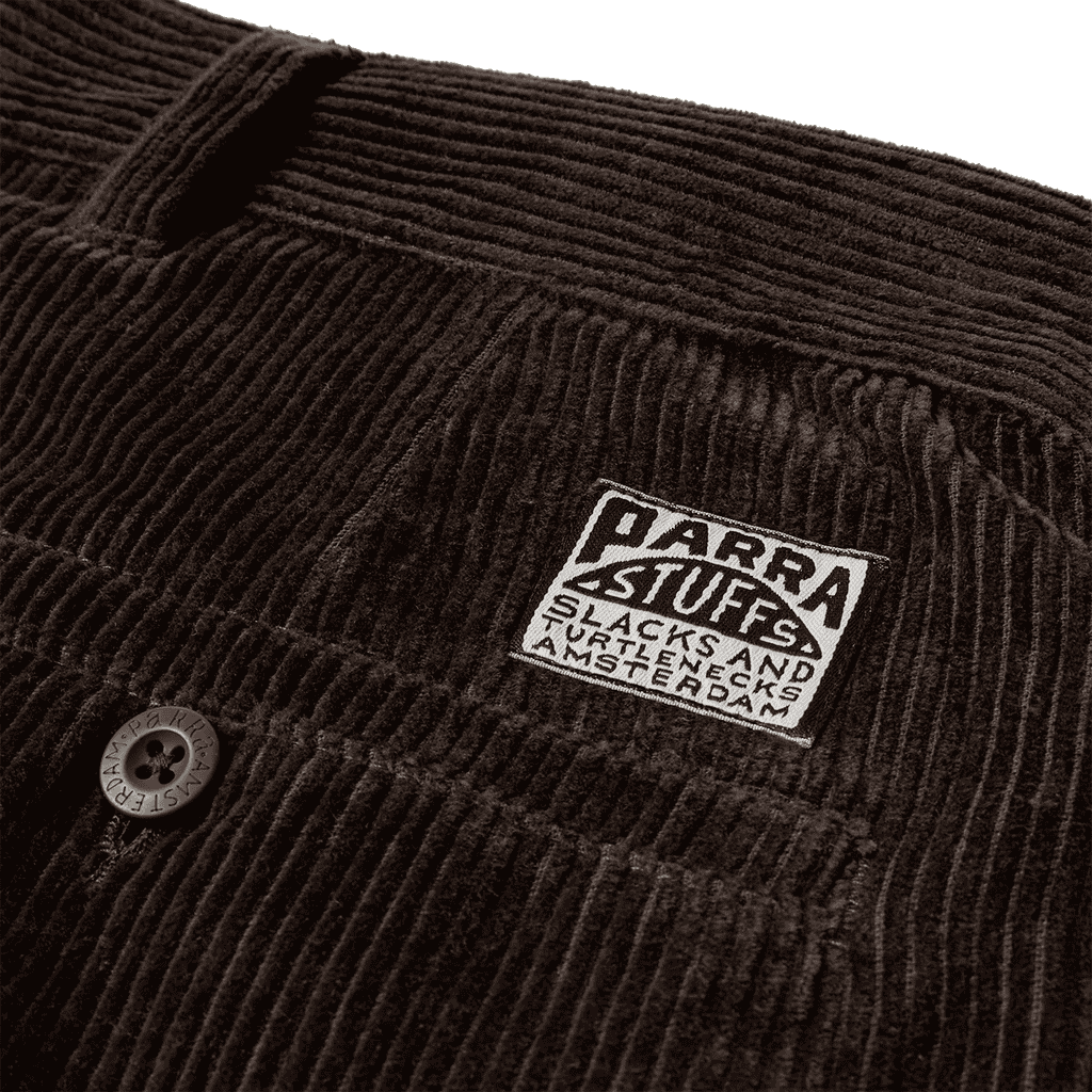 parra pants cord minor chords (dark brown) parra pants cord minor chords (dark brown)