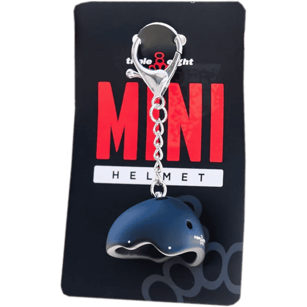 triple 8 keychain mini helmet (black) triple 8 keychain mini helmet (black)