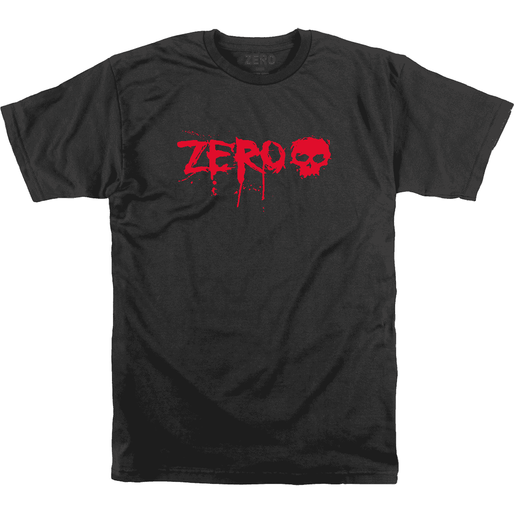 zero tee shirt blood (black) zero tee shirt blood (black)