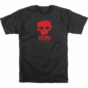 zero tee shirt blood skull (black)